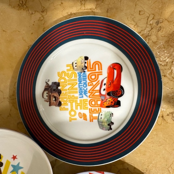 WMF kids cars 2plates and bowl - Picture 13 of 13